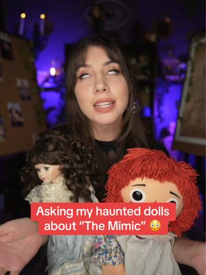 Have you ever experienced a mimic?! I have more times than i’d like to 😭 #themimic #haunteddolls #paranormal 