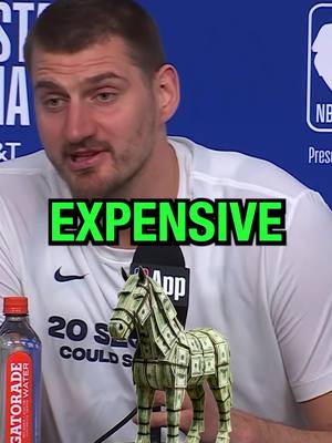 Bet getting my horse rn, thanks Jokic 🤝 Tune into NBA All-Star Sunday to catch all the action @NBA @Niles Neumann #nikolajokic #NBA #allstar #basketball #horses