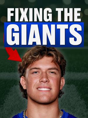 Fixing the New York Giants in the 2026 NFL Offseason 🗽🏈 #fyp #fantasyfootballfellas #nfl #giants #bigblue 