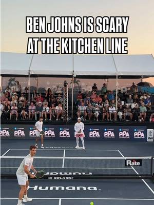 What an incredible hold on that last ball too 😮‍💨 @Ben Johns #pickleball 