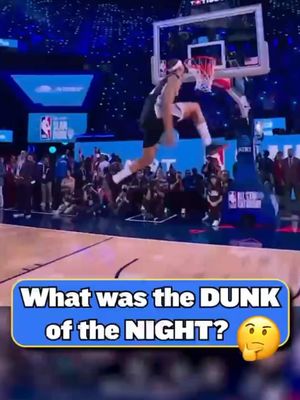 What would you grade the 2026 NBA Slam Dunk Contest? 🏀 (via @NBC) #NBA #slamdunkcontest #nbaallstar 