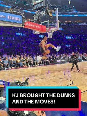 Keshad Johnson brought the dunks and all the moves! 🕺 #NBA #Basketball #Dunk #NbaAllStar Shot on @Google Pixel 