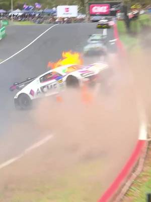 Thankfully @James Golding walked away from this, the day is over for Team BRM 🔥 #B12Hr 