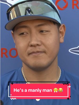 Kaz = Serious and Manly 🤣 和真は真面目で、男らしい！#MLB #BlueJays #Toronto #KazumaOkamoto 