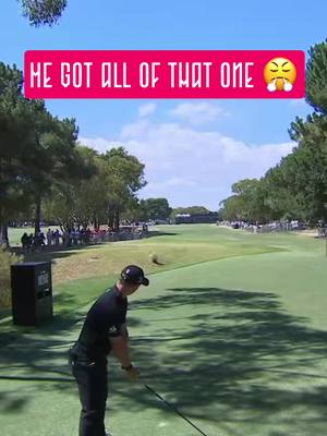 Caleb Surratt with a monster drive to get it onto the green 💪 #fyp #golf #golftok 