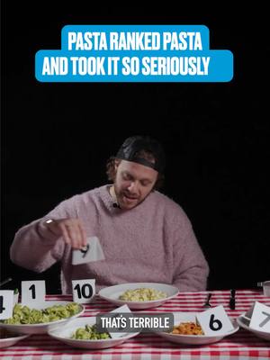 Pasta takes his pasta seriously 🍝😅 Watch David Pastrnak’s full blind ranking of ten different pasta dishes on the Bauer YouTube channel 🚨 #BauerHockey #davidpastrnak  #hockey #hockeytok 