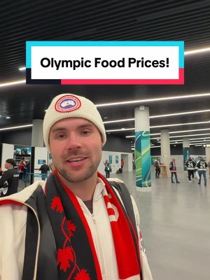 The classic sports food & Drink combo! Let’s see how much a beer and hotdog are at the Olympics in Italy! 🍻