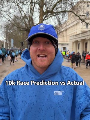 10k Race Prediction vs Actual 🙌🏻