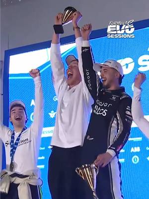 the Señor Frogs are #EVOSessions CHAMPIONS 🏆🐸 #FormulaE 