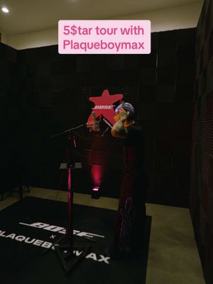 @plaqueboymax in the (Bose) house 🔊