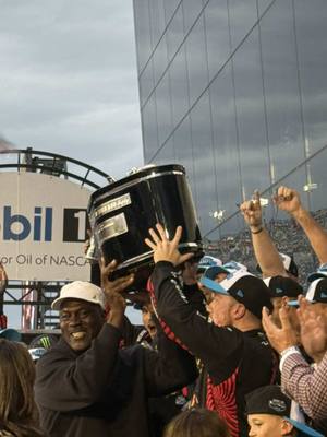 Michael Jordan is one happy owner! #teamtoyota #Daytona500 