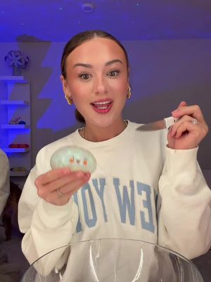 glitter dumpling slime