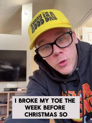 Just a Broke toe hoe. Come see a show soon!