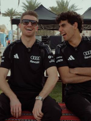 Nico and Gabi are back from the off-season – but did they miss each other? @Nico Hulkenberg @Gabriel Bortoleto  #ARF1