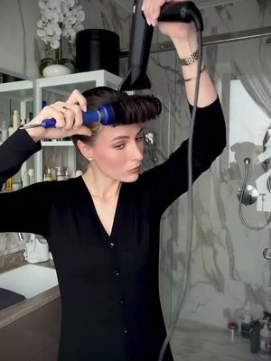 Blowout routine 😍 @Юля Исмаилова #blowout 