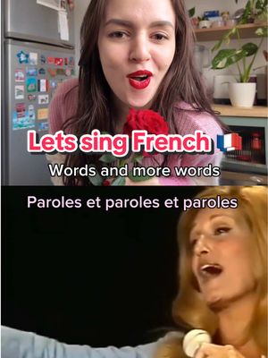 Dalida La Queen !! ✨When Dalida starts playing 💖 & suddenly everything feels lighter ☺️ 🎶 “Paroles, paroles” is my feel-good song 💕 It also makes me emotional bc my Grandmère used to listen to her 🥹 French music is one of the best ways to learn French and languages  I’ve always loved her story; French, Italian, Egyptian such a beautiful mix of cultures 🌍✨It makes me so proud to also be a mixed French girl too 💖 💌 Do you have a song that instantly lifts your mood? ☺️ #Dalida #FrenchSongs #frenchculture #frenchmusic 
