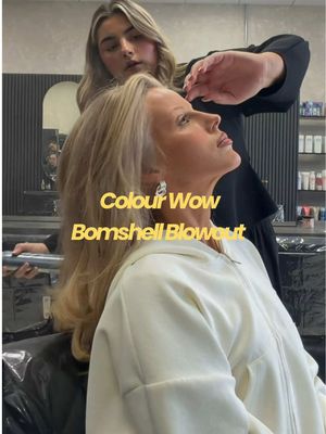 putting the @Color Wow UK bombshell blowout to the test 🫦🧖🏼‍♀️😮‍💨  u can come and request this service at📍hygge salon cork divas 🫶🏽ad.