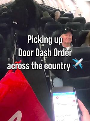 Picking Up Door Dash Order Across The Country ✈️
