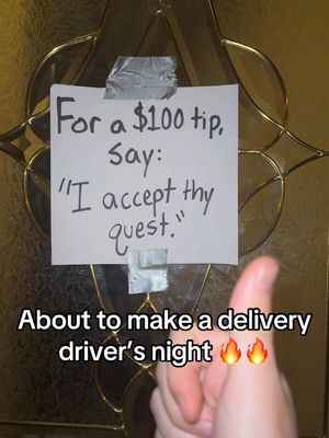 giving our pizza guy a quest @Jack Thomas @Maxypoo 