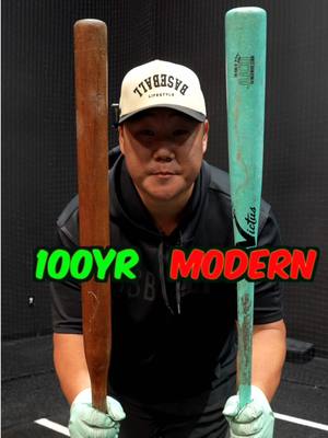 Testing 100 Years of Baseball Bats #baseball #testing #fypシ 