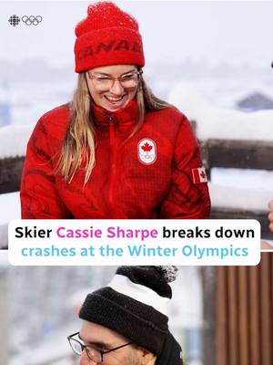 Cassie Sharpe breaks down crashes at the Winter Olympics ⛷️ #WinterOlympicsToday presented by @Air Canada 