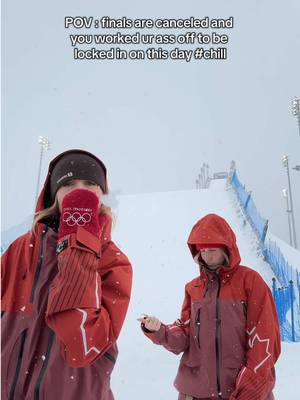 welppppp FFF #olympics #teamcanada #olympicfinalist #olympic2026 #snow @laurieblouin 