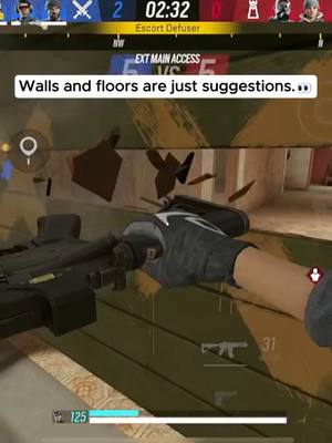 Rainbow Six Mobile rewards creativity. With fully destructible environments, operators can improvise routes in real time, breaching walls, floors, and ceilings to create new angles and surprise enemies from above or below! 📲 Preload Rainbow 6 Mobile today on the App Store. Launching 2/23/26