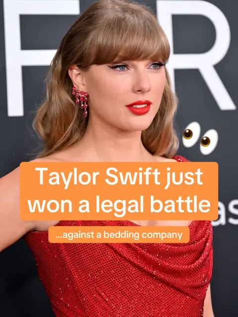 T Swift is no stranger to the odd legal kerfuffle, and her latest battle was against an unexpected rival…a bedding company.  Swift Home owned by Cathay Homes tried to trademark this logo, but Swift’s legal team swooped in to block it, claiming the designs were too similar.  Do you see the similarities? Credit: Taylor Swift/Getty Images/Cathay Homes  #fyp #taylorswifttok #swifties #foryoupage