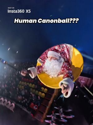 Human Canonball... 😱 Wait for the landing... 📷 @joseorga with Insta360 X5 #Insta360 #insta360X5 #360camera #circus #circustrick #fyp