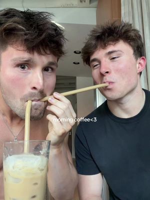 He wanted to try my drink:) #mlm #boyfriends #couplecomedy #relationshiphumor #couple 