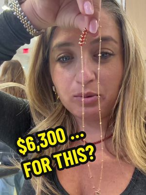 I just paid over $6000 for this Cartier necklace. Then I checked the gold value.  As they say… I paid for the red box 😭 What do I do??