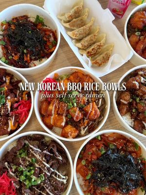 🇰🇷🍚 Delicious Korean rice bowls you NEED to try if you’re in the west valley. Seoul Bowl just opened their brick and mortar in Litchfield Park, owned by the sweetest couple, and the food absolutely delivers. My two favorites were the Korean fried chicken and the spicy beef bulgogi. The chicken is ultra crispy with that sweet and spicy glaze, and the bulgogi is marinated overnight with deep savory heat that hits just right. Every bowl comes with rice, japchae (glass) noodles, and salad so it’s comforting and filling, plus they even have a self serve ramen bar for the full experience. Shout out to Erica for introducing me to this spot!  Seoul Bowl   📍 5115 N Dysart Rd #220A, Litchfield Park, AZ 85340