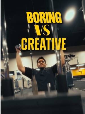 Nothing wrong with boring shots, it’s good to mix it up #creative #cinematic #GymTok #gym 