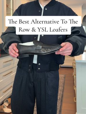 Great alternatives to The Row & YSL loafers! Easy way to save a bunch of money and get the same exact look! Was a huge fan of these and they honestly feel to be really good quality. #yslloafers #therowloafers #affordablefashion #creatorsearchinsights 
