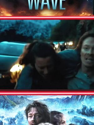 THE WAVE |🍿😱 🌊 The Wave – When Nature Strikes Back#hollywood #Movie #netflix #thewave #fyp 