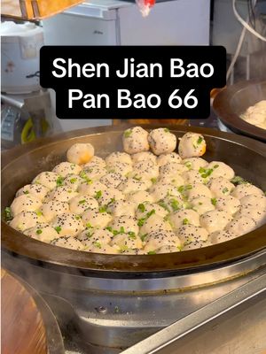 Also can be a lucky food to eat today for Chinese new year!! #chinesenewyear #eatingwithblim #shenjianbao #shanghainese #nyceats 