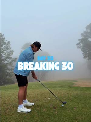 Breaking 30 Day 39 ⛳️ #jakedezgolf #golf #golfswing #golfcontent #golftips 