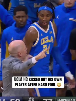Mick Cronin kicked out Steven Jamerson II 👀 #cbb #collegebasketball #UCLA #basketball 