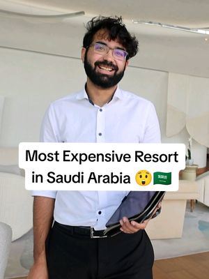 Most Expensive Resort in Saudi Arabia 😲🇸🇦 #expensive #luxury #resort #saudi #travel 