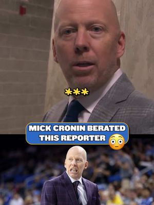 Did UCLA head coach Mick Cronin go TOO FAR in response to this reporter’s question after losing to Michigan State? 😬#collegebasketball #ucla #michiganstate 