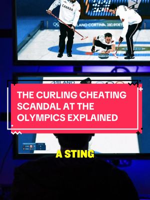 The curling cheating scandal is getting HEATED 👀🥌 #olympics #winterolympics #milanocortina2026 #curling #canada 