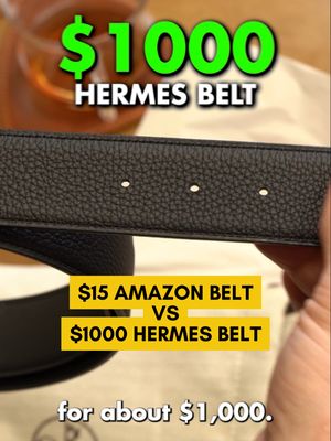 The smartest belt purchase isn’t always the most expensive. #LeatherTok #BeltTok #LuxuryGoods #LuxuryReview #LuxuryVsCheap #IsItWorthIt #NoBSLuxury #MensFashion #TannerLeatherstein