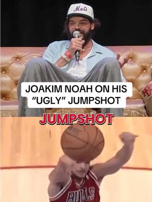 Imagine when I knock that sh*t down—it was demoralizing 😂. Joakim Noah talks about his “ugly” jump shot. #bulls #basketball #chicago #NBA 