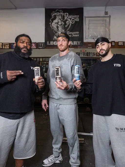 Make Pain Respect You. @UNCLESTHEGENERAL & @Haddy Abdel x PRIME. 💪 Workout drops Sunday @Logan Paul 