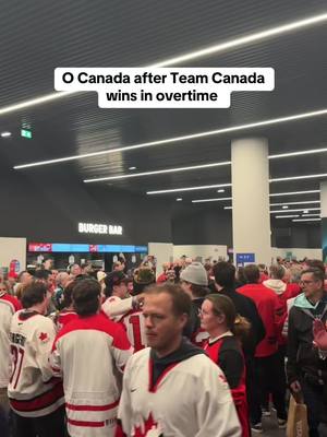 LOUD AND PROUD 🇨🇦 #hockey #hockeycanada #olympics 