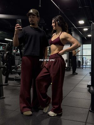 me and you <3 @DFYNE code BREE #gymcouple #couplegoals #gymcouples #meandyou #GymTok 