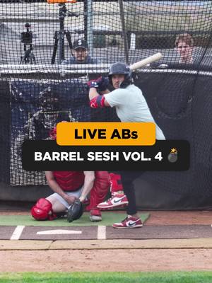 Pro hitters have continued to mash in live ABs 👋