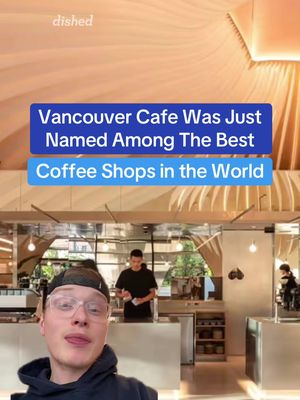 This Vancouver Cafe was name among the best coffee shops in the world ☕️ #vancouver #bc #coffee #cafe #fyp 