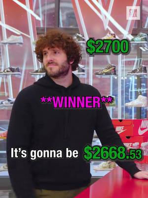 @Lil Dicky was me this All-Star Weekend 😂 He found a way to stay within budget on Sneaker Shopping 🛒