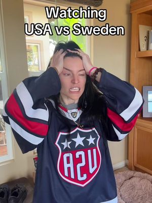 Think that’ll get em going? 🇺🇸🏒 #hockey #usahockey #sweden #miracleonice #olympics 